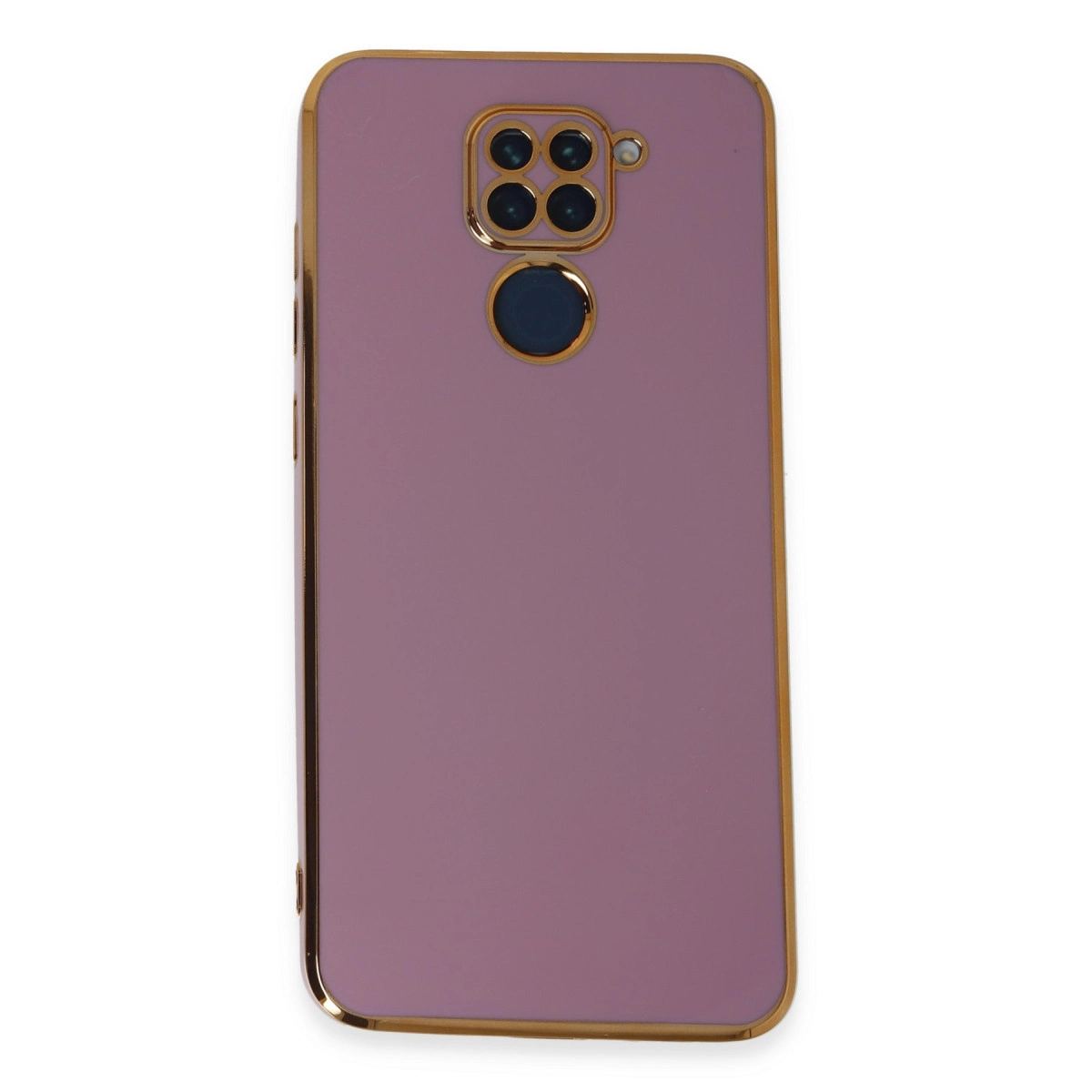 Xiaomi Redmi Note 9 Kılıf Volet Silikon - Mor