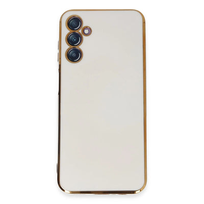Samsung Galaxy M14 5g Kılıf Volet Silikon - Beyaz