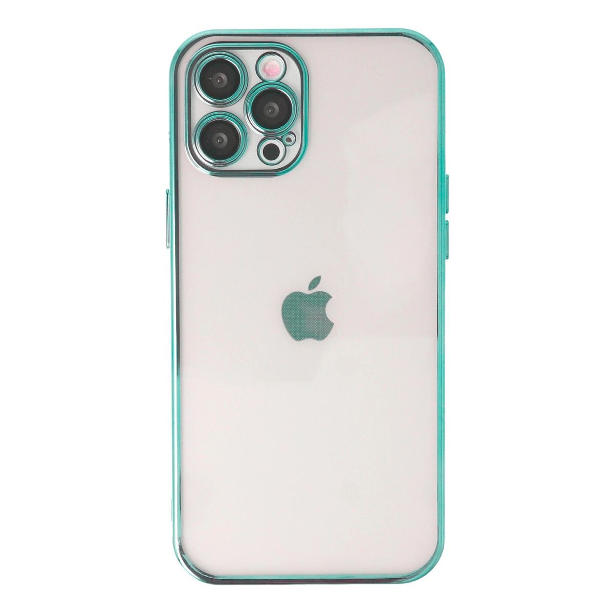 Apple İphone 12 Pro Kılıf Razer Lensli Silikon - Yeşil