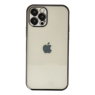 Apple İphone 12 Pro Max Kılıf Razer Lensli Silikon - Siyah
