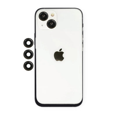 Apple İphone 14 Shine Kamera Lens - Siyah