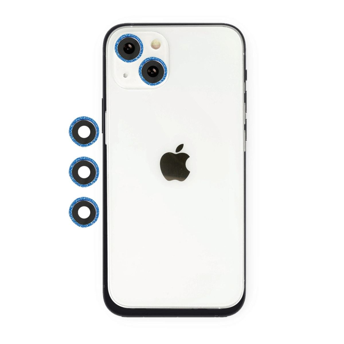 Apple İphone 14 Shine Kamera Lens - Mavi