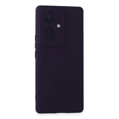 Vivo V29 Lite Kılıf Nano İçi Kadife Silikon - Mor