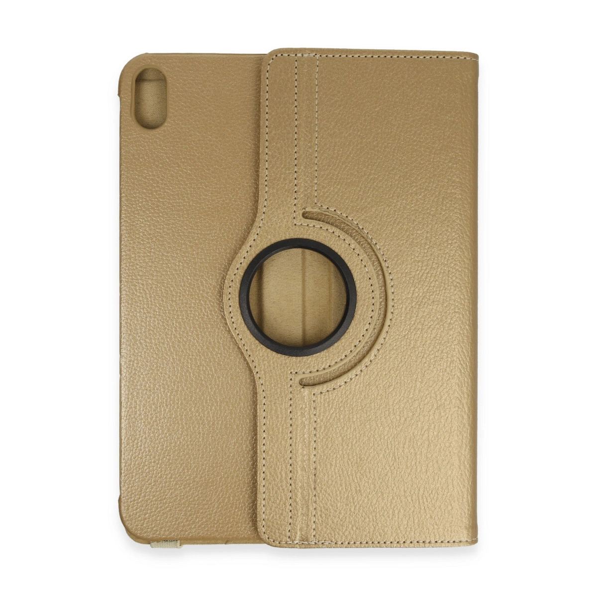Apple İpad 2022 10.9 (10.nesil) Kılıf 360 Tablet Deri Kılıf - Gold
