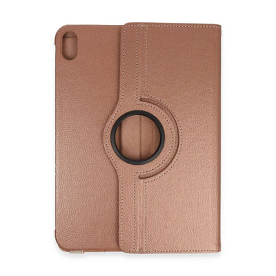 Apple İpad 2022 10.9 (10.nesil) Kılıf 360 Tablet Deri Kılıf - Rose Gold