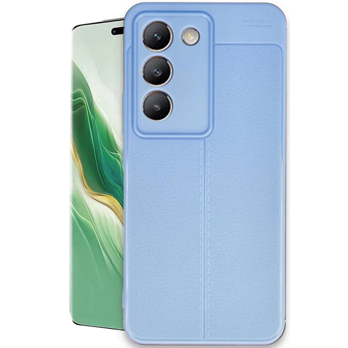 Vivo V30 Lite 4g Kılıf Auto Focus Kapak - Mavi