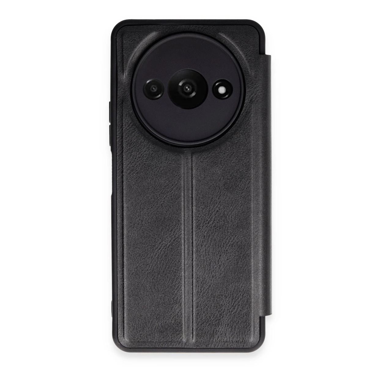 Xiaomi Redmi A3 4g Kılıf Flip Cover - Siyah