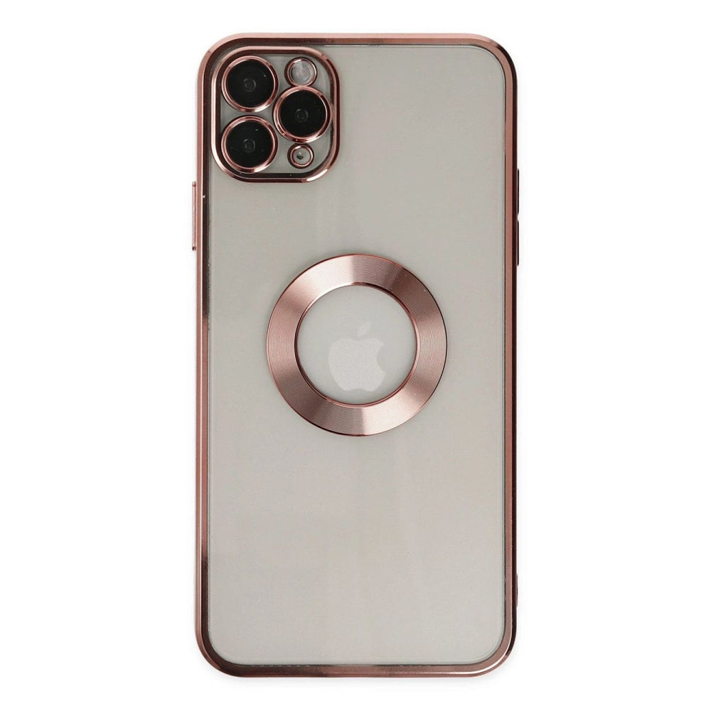 Apple İphone 11 Pro Kılıf Slot Silikon - Rose Gold