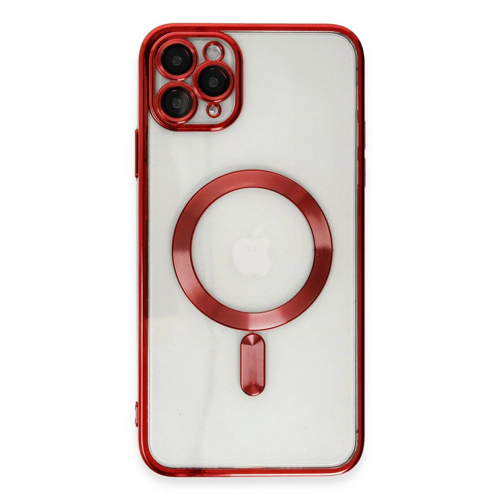 Apple İphone 11 Pro Max Kılıf Kross Magneticsafe Kapak - Kırmızı