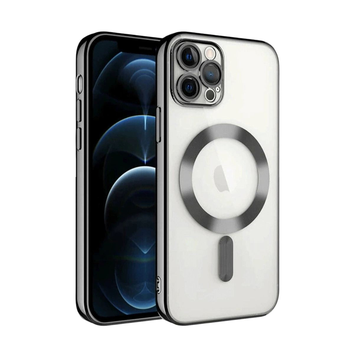 Apple İphone 13 Pro Kılıf Kross Magneticsafe Kapak - Siyah