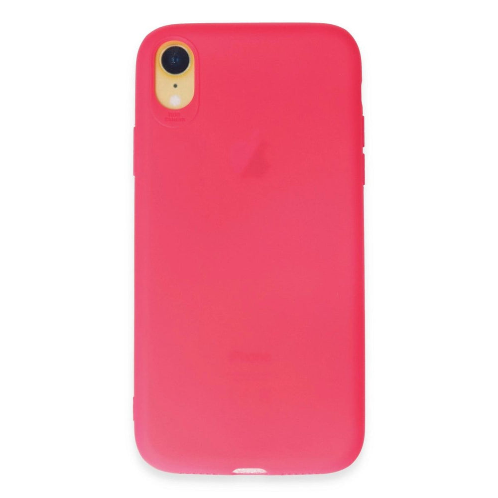 Apple İphone Xr Kılıf First Silikon - Pembe