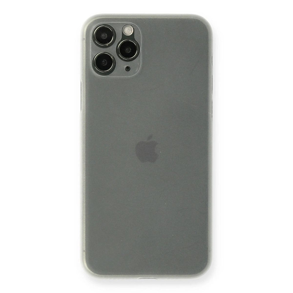 Apple İphone 11 Pro Max Kılıf Pp Ultra İnce Kapak - Beyaz