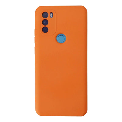 General Mobile Gm 21 Plus Kılıf Nano İçi Kadife Silikon - Turuncu