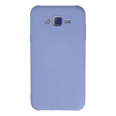Samsung Galaxy J7 Kılıf Nano İçi Kadife Silikon - Lila