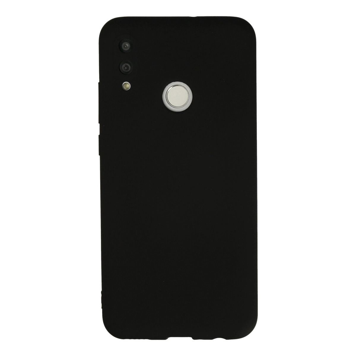 Huawei P Smart 2019 Kılıf Nano İçi Kadife Silikon - Siyah