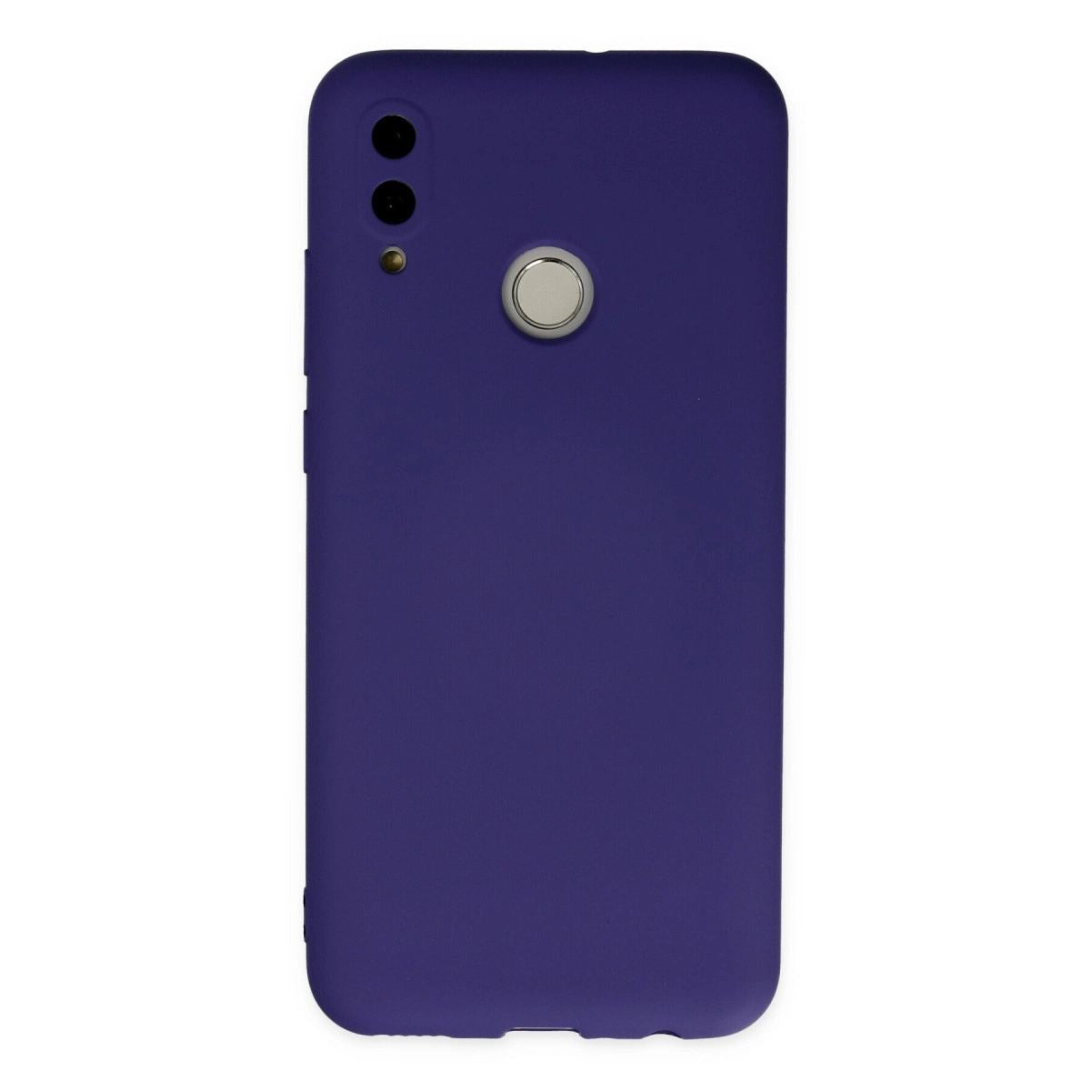 Huawei P Smart 2019 Kılıf Nano İçi Kadife Silikon - Mor