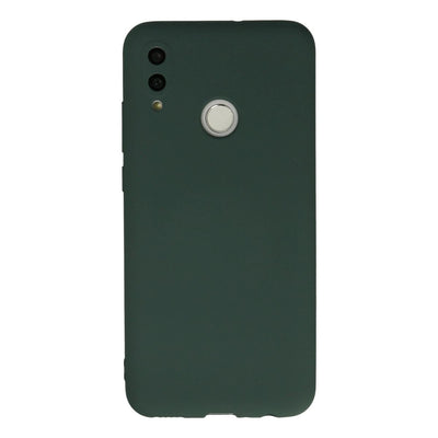 Huawei P Smart 2019 Kılıf Nano İçi Kadife Silikon - Koyu Yeşil