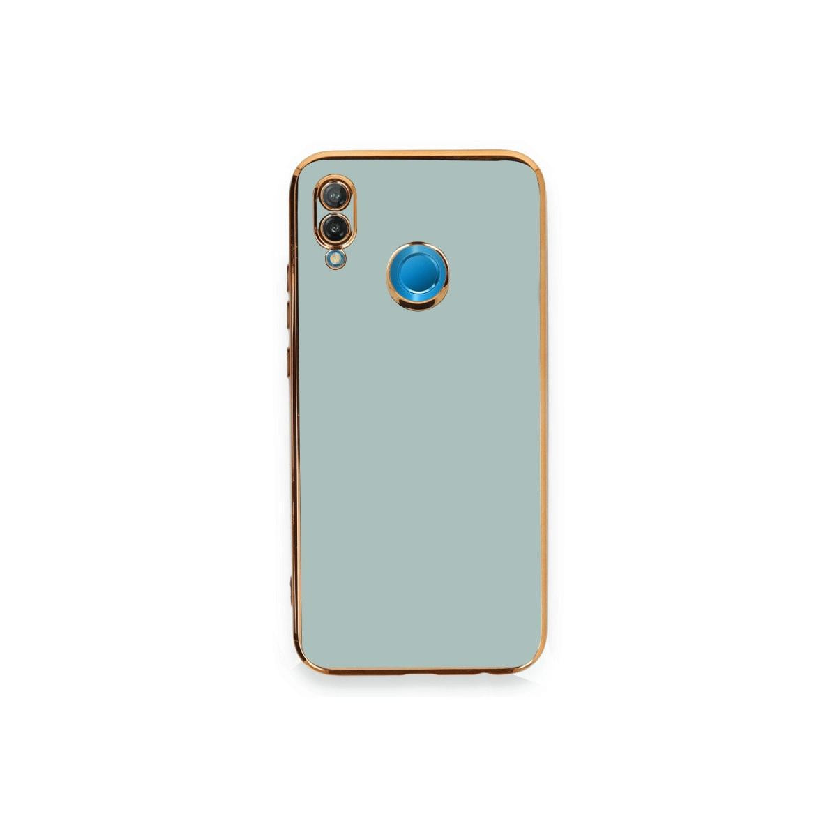 Huawei P20 Lite Kılıf Volet Silikon - Açık Yeşil