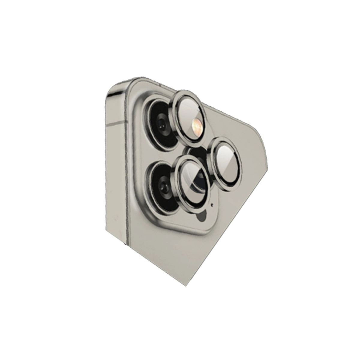 Apple İphone 15 Pro Max Bilvis Titan Kamera Lens - Titan Gri