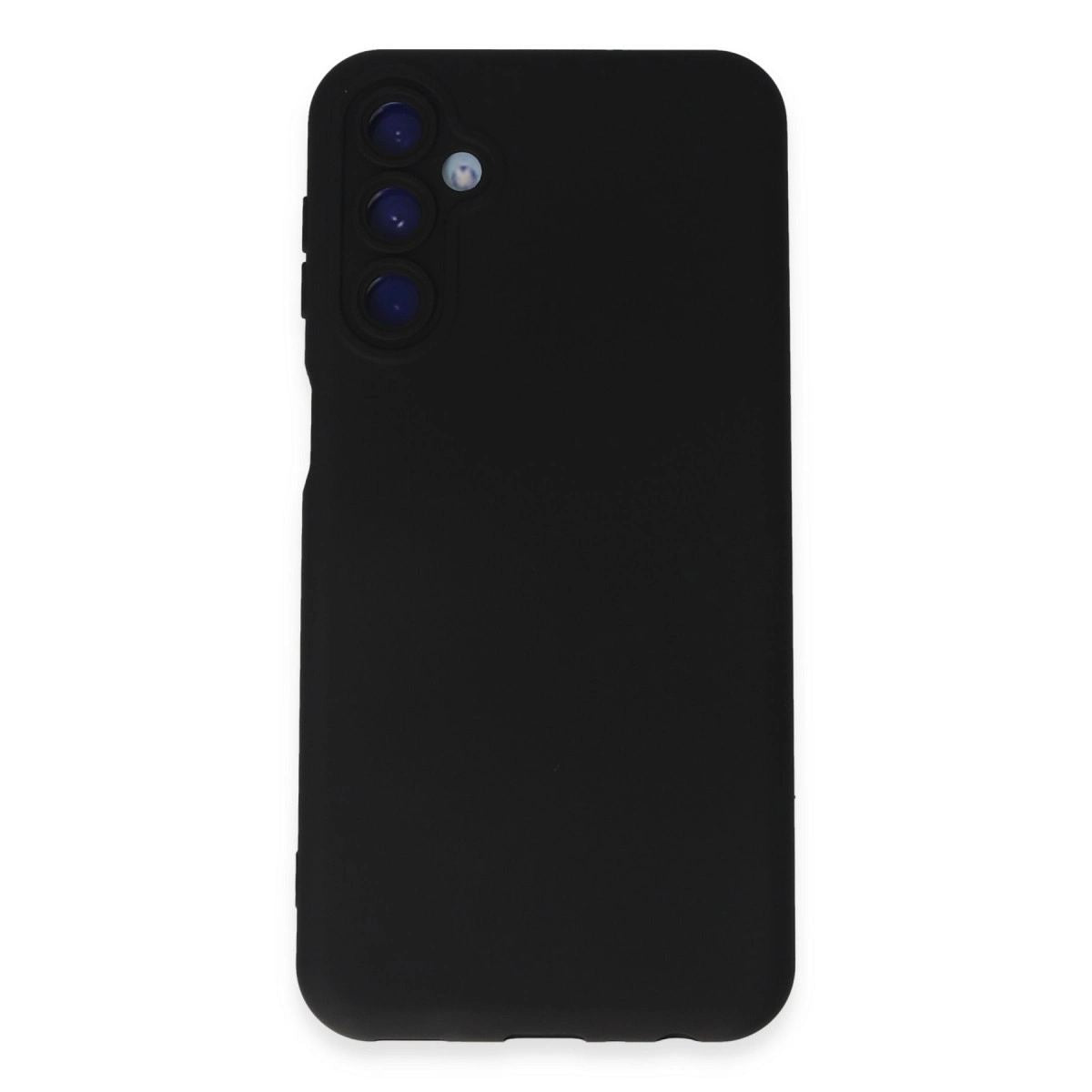 Samsung Galaxy M34 5g Kılıf Nano İçi Kadife Silikon - Siyah