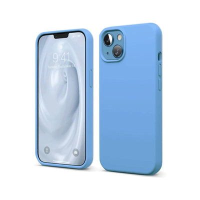 Apple İphone 14 Kılıf First Silikon - Mavi