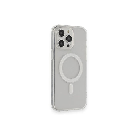 Apple İphone 13 Pro Max Kılıf Matte Şeffaf Magneticsafe - Şeffaf