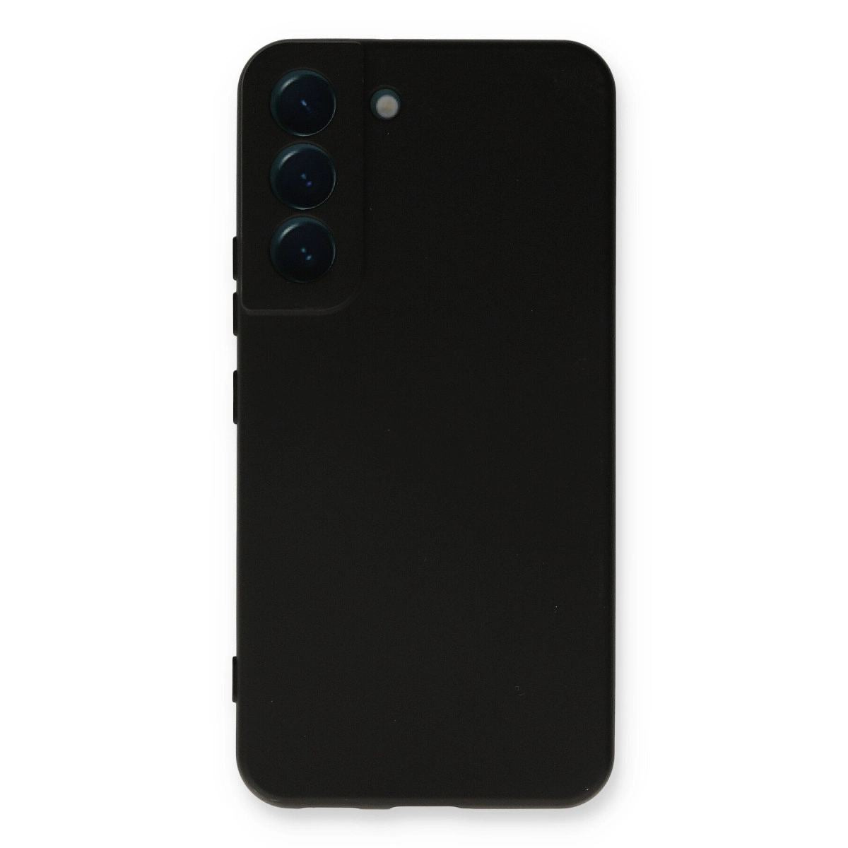 Samsung Galaxy S23 Kılıf Nano İçi Kadife Silikon - Siyah