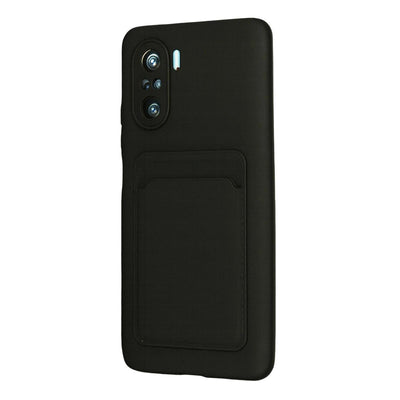 Xiaomi Mi 11i Kılıf Kelvin Kartvizitli Silikon - Siyah