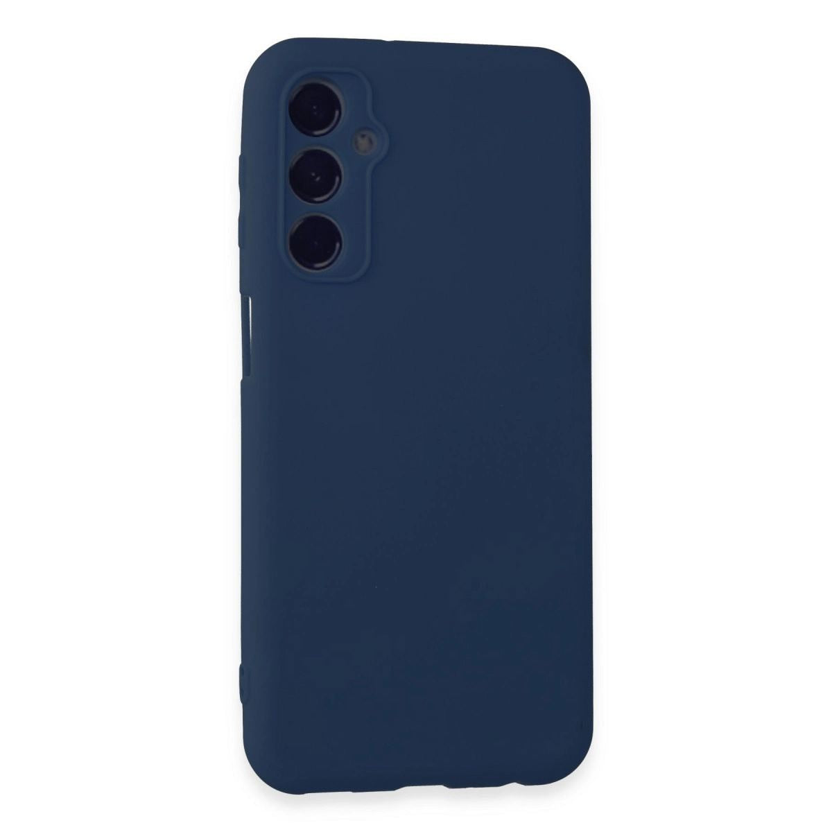 Samsung Galaxy M34 5g Kılıf First Silikon - Lacivert