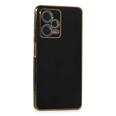 Xiaomi Redmi Note 12 Pro Plus Kılıf Volet Silikon - Siyah