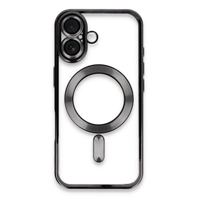 Apple İphone 16 Kılıf Kross Magneticsafe Kapak - Siyah