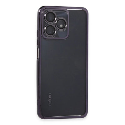 Realme C53 Kılıf Razer Lensli Silikon - Mor