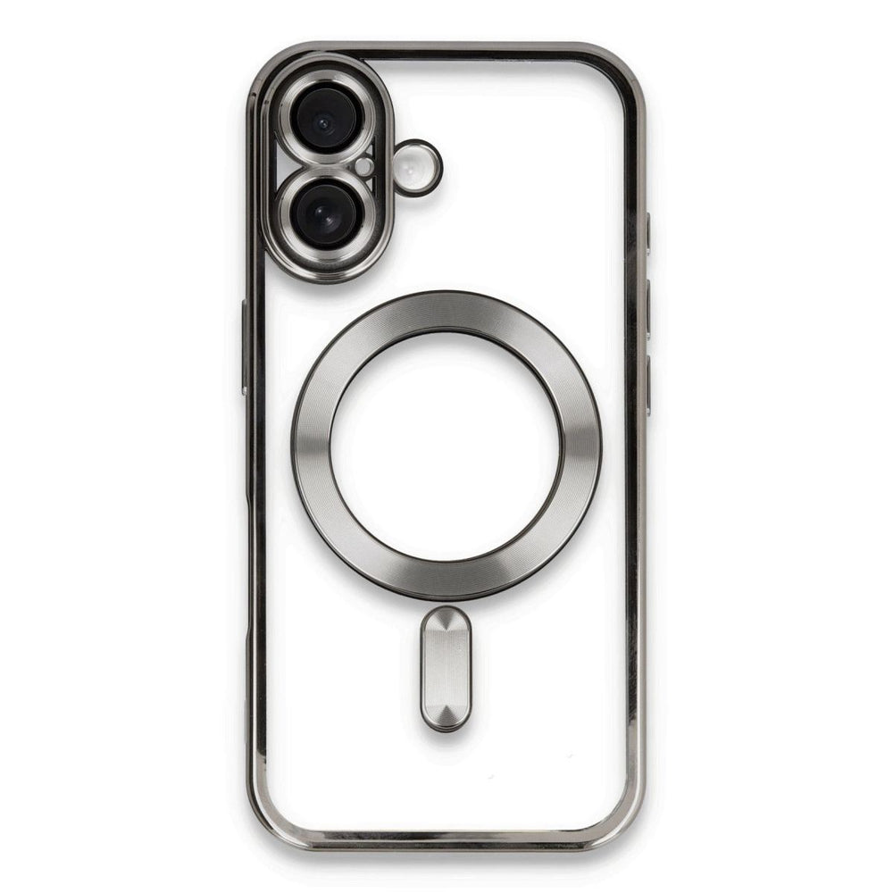 Apple İphone 16 Kılıf Kross Magneticsafe Kapak - Titan Gri