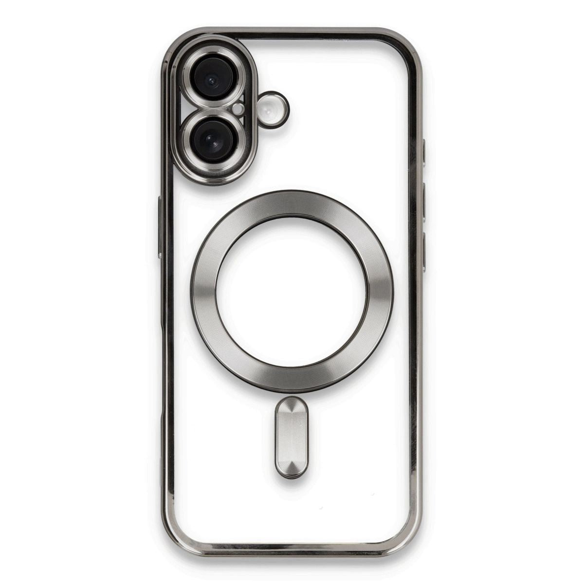 Apple İphone 16 Kılıf Kross Magneticsafe Kapak - Titan Gri