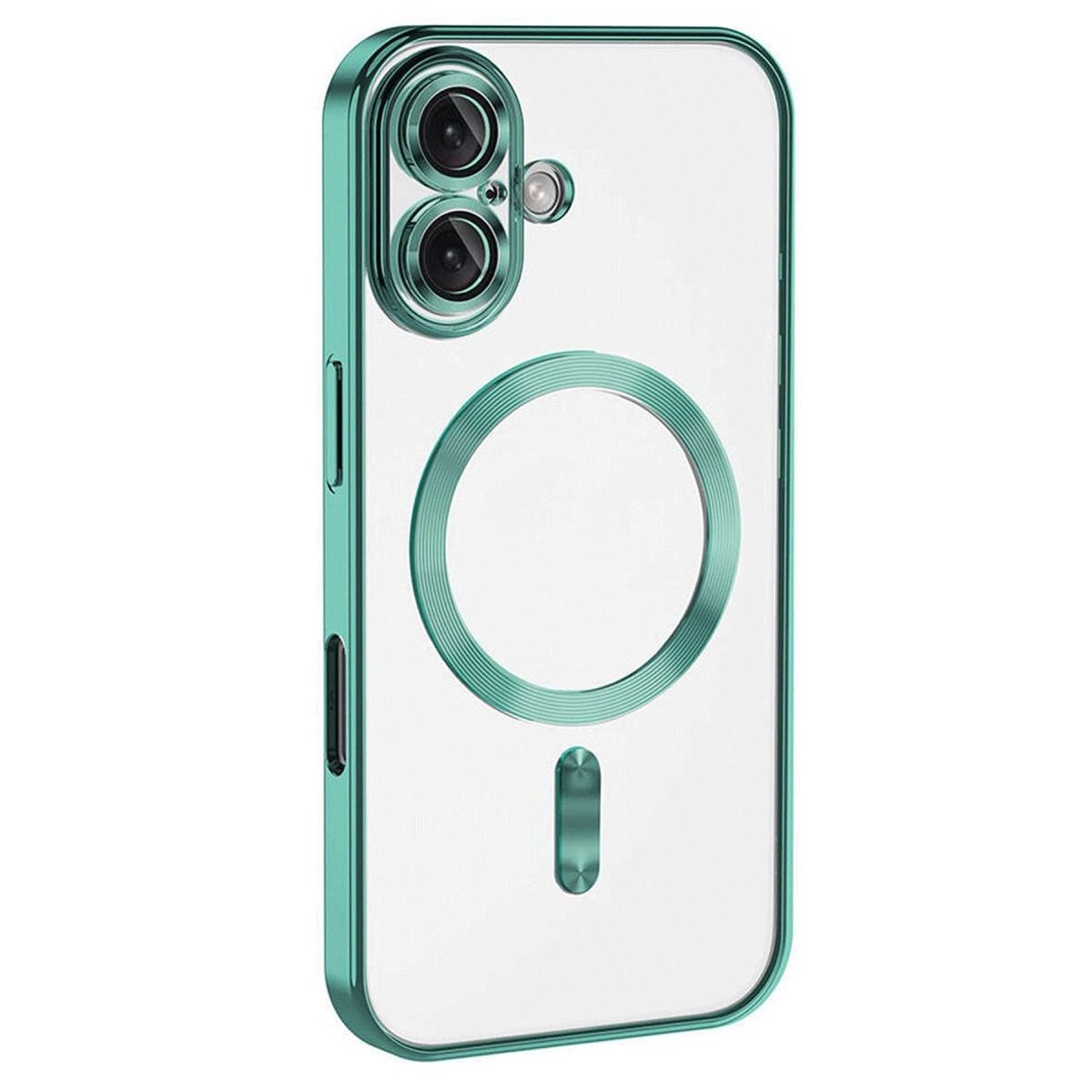 Apple İphone 16 Kılıf Kross Magneticsafe Kapak - Turkuaz