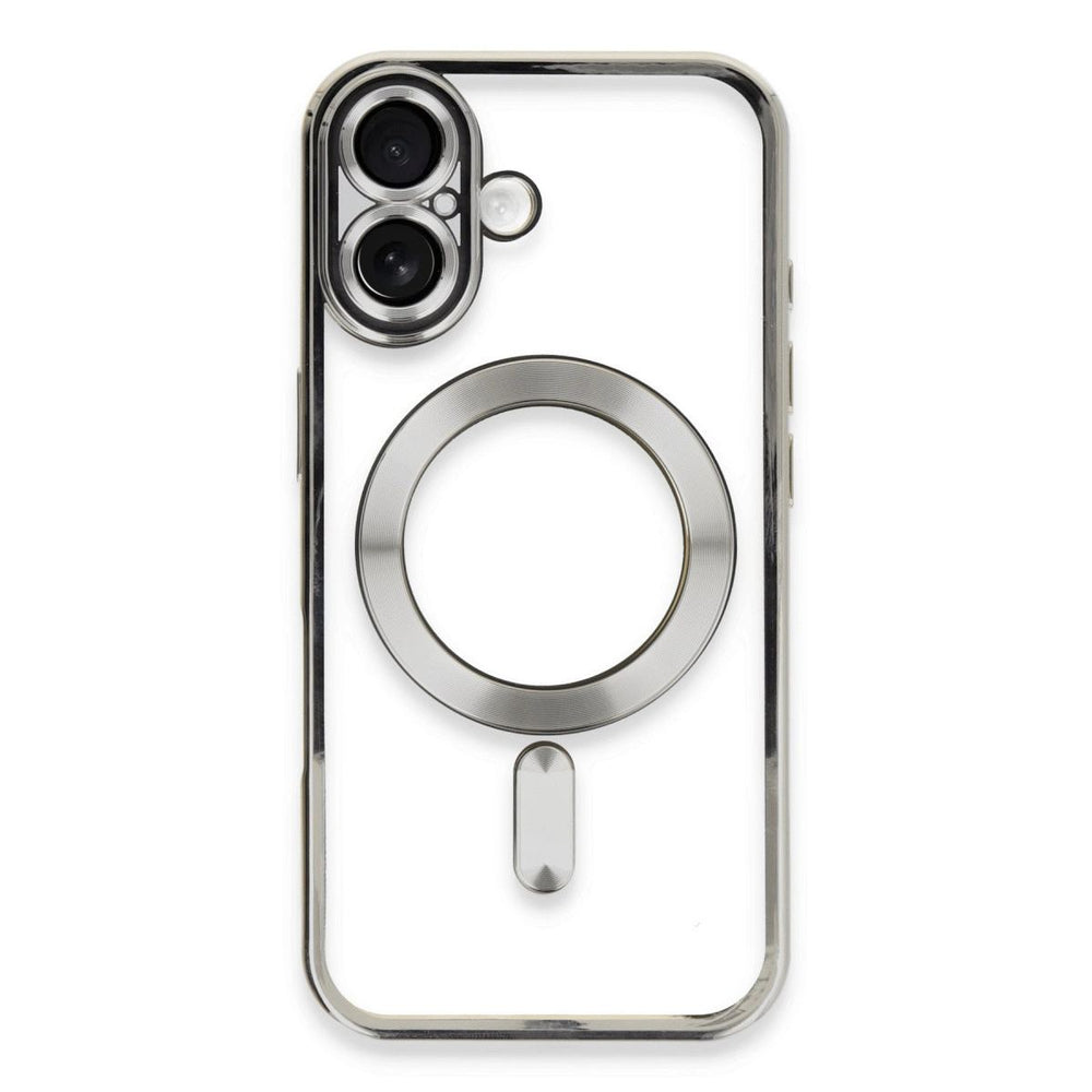 Apple İphone 16 Plus Kılıf Kross Magneticsafe Kapak - Gümüş