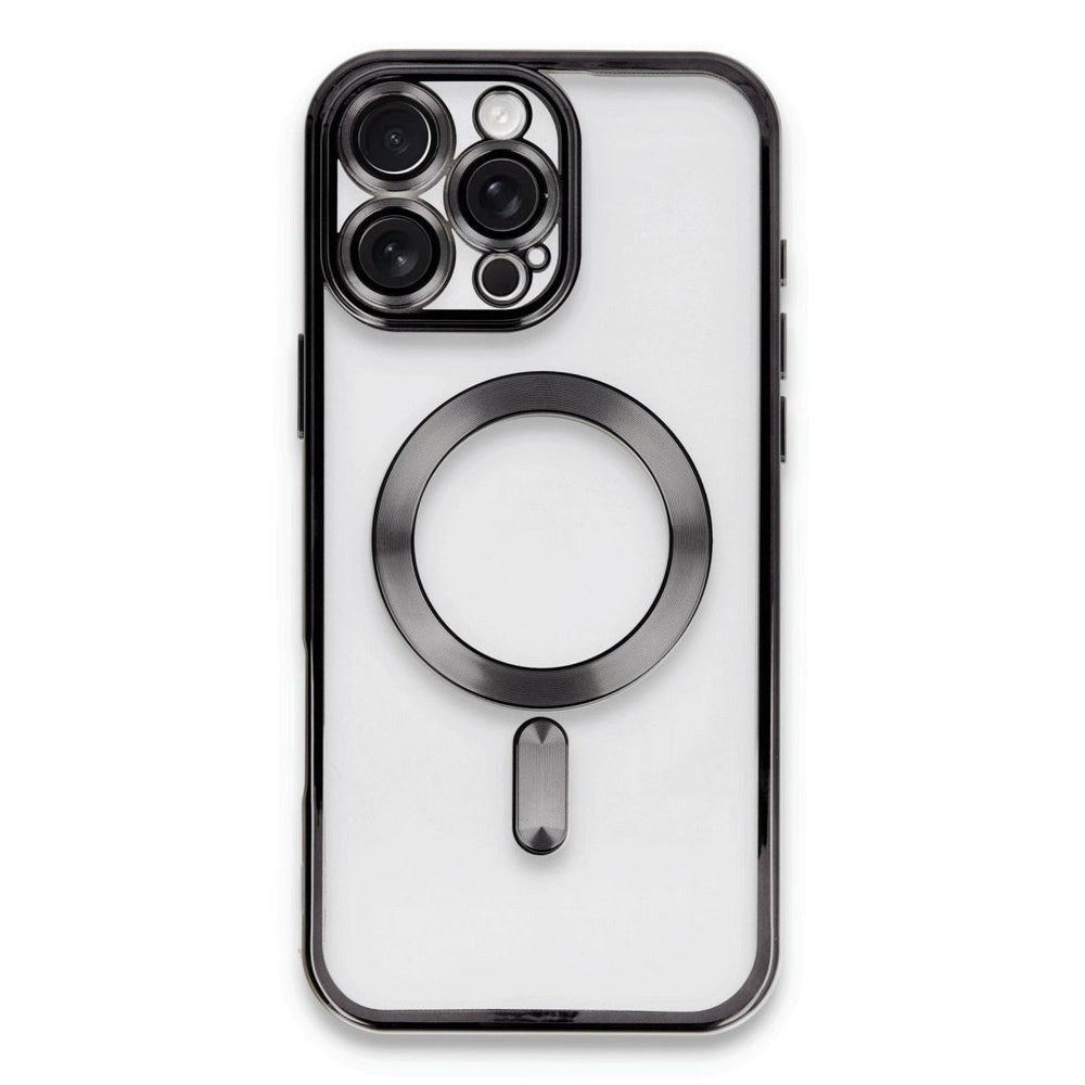 Apple İphone 16 Pro Kılıf Kross Magneticsafe Kapak - Siyah