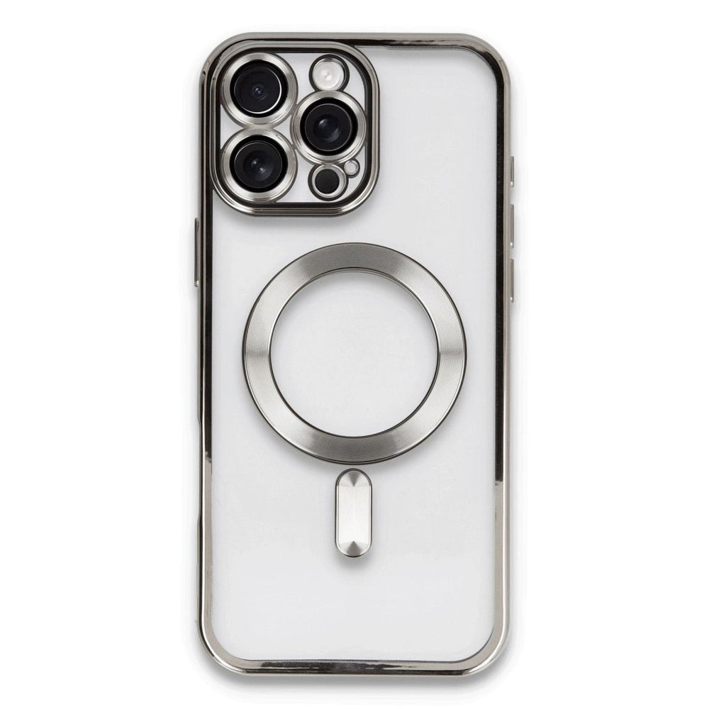 Apple İphone 16 Pro Kılıf Kross Magneticsafe Kapak - Titan Gri
