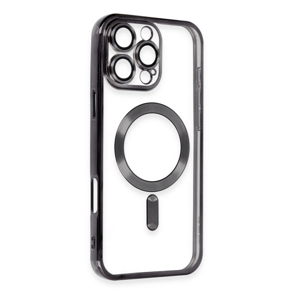 Apple İphone 16 Pro Max Kılıf Kross Magneticsafe Kapak - Siyah