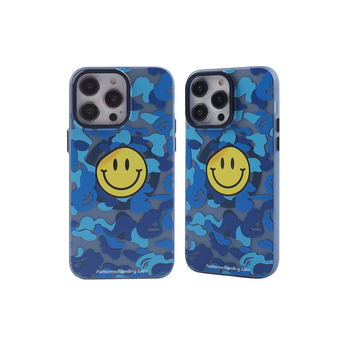 Apple İphone 13 Pro Kılıf Apollo Magneticsafe Desenli Kapak - Apollo Mavi - 1