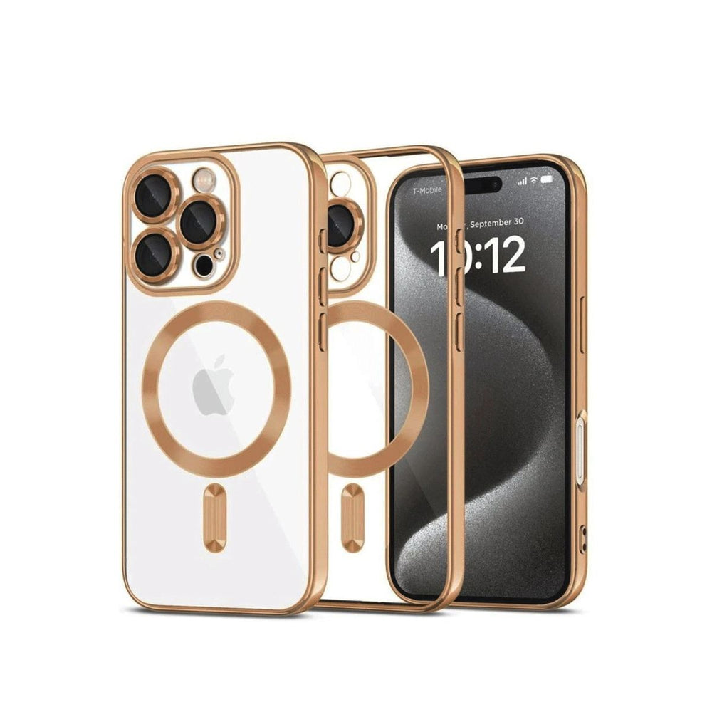 Apple İphone 16 Pro Max Kılıf Kross Magneticsafe Kapak - Çöl Titanyum