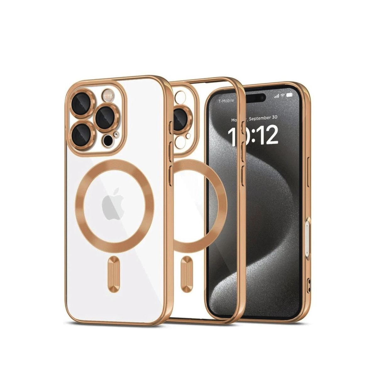 Apple İphone 16 Pro Max Kılıf Kross Magneticsafe Kapak - Çöl Titanyum