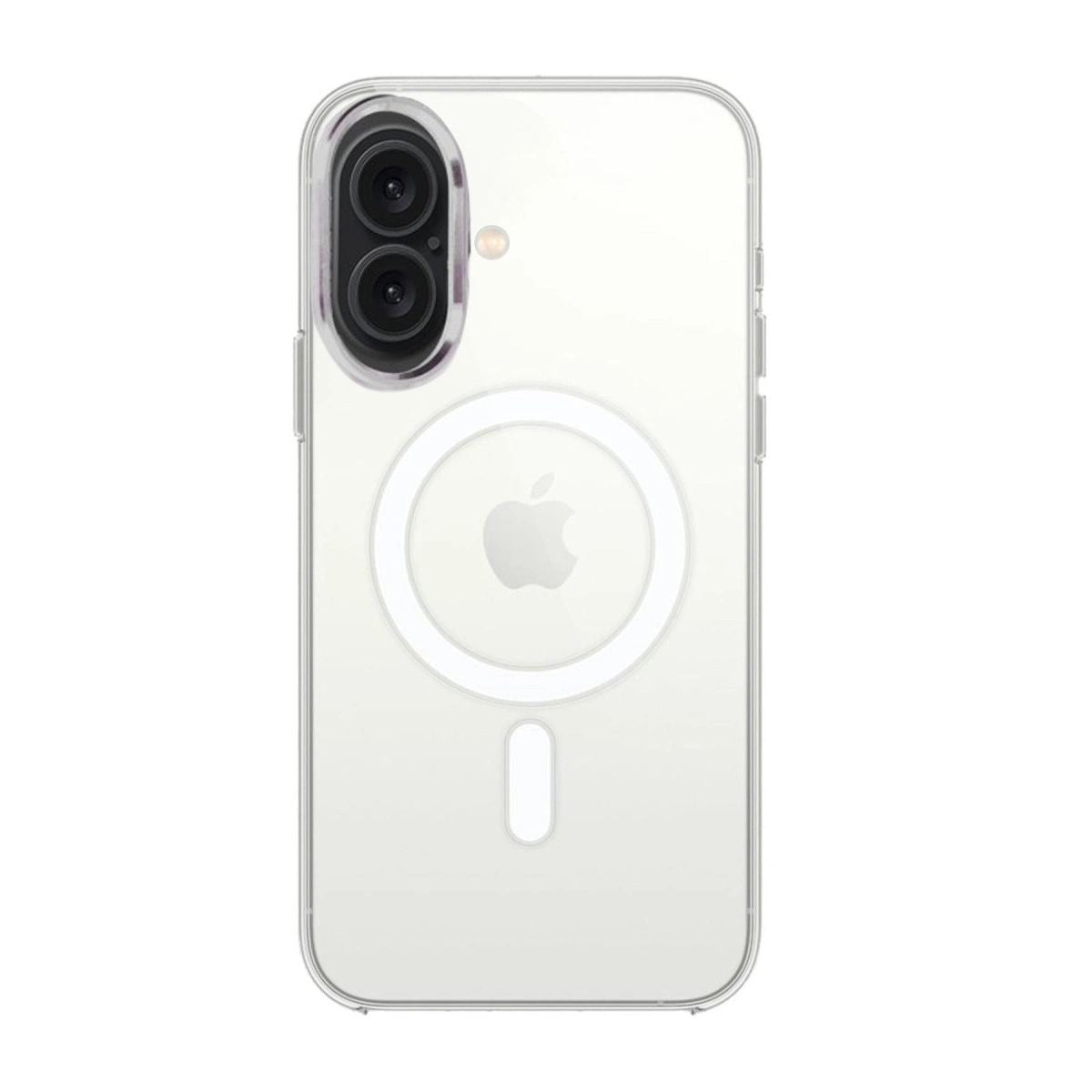 Apple İphone 16 Plus Kılıf Pc Real Magsafe Kapak - Şeffaf