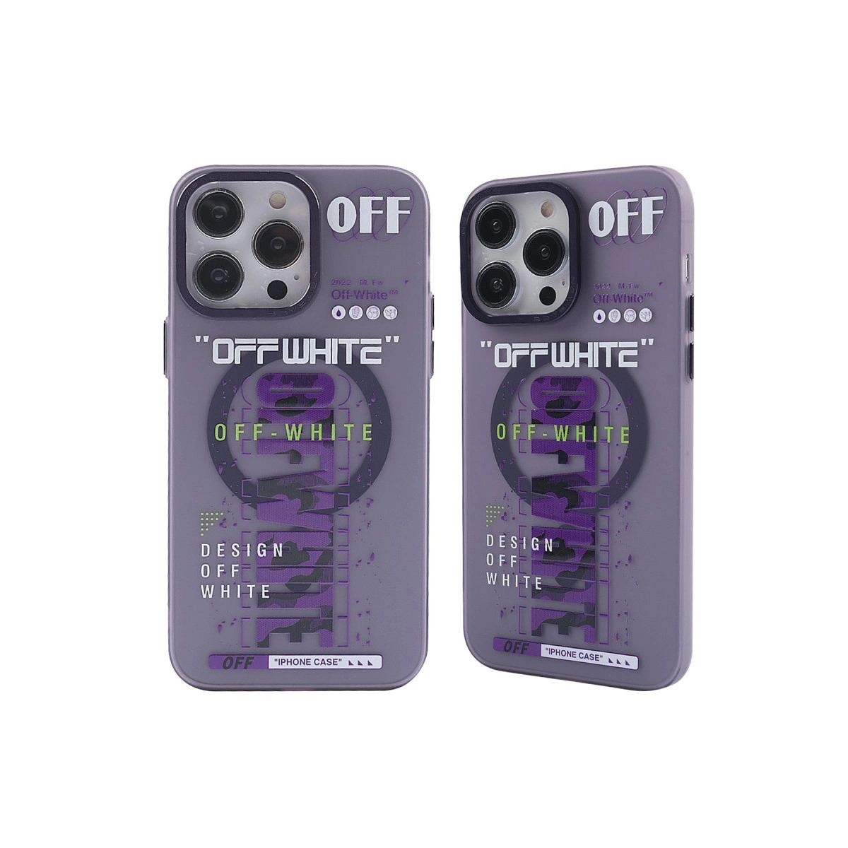 Apple İphone 14 Pro Kılıf Apollo Magneticsafe Desenli Kapak - Apollo Mor - 3