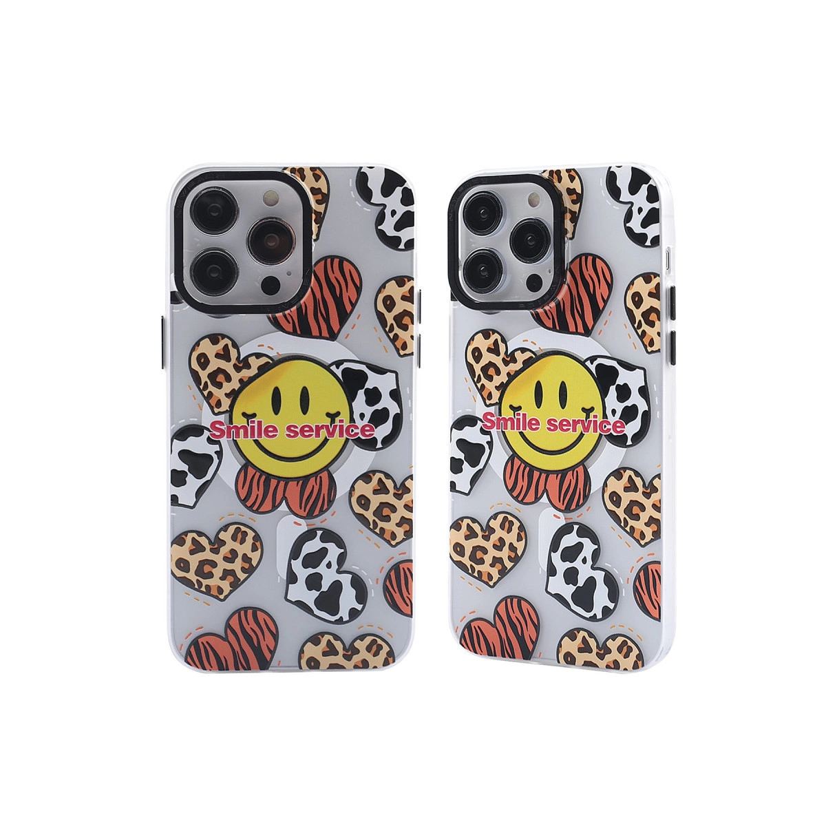Apple İphone 14 Pro Max Kılıf Apollo Magneticsafe Desenli Kapak - Apollo Şeffaf - 2