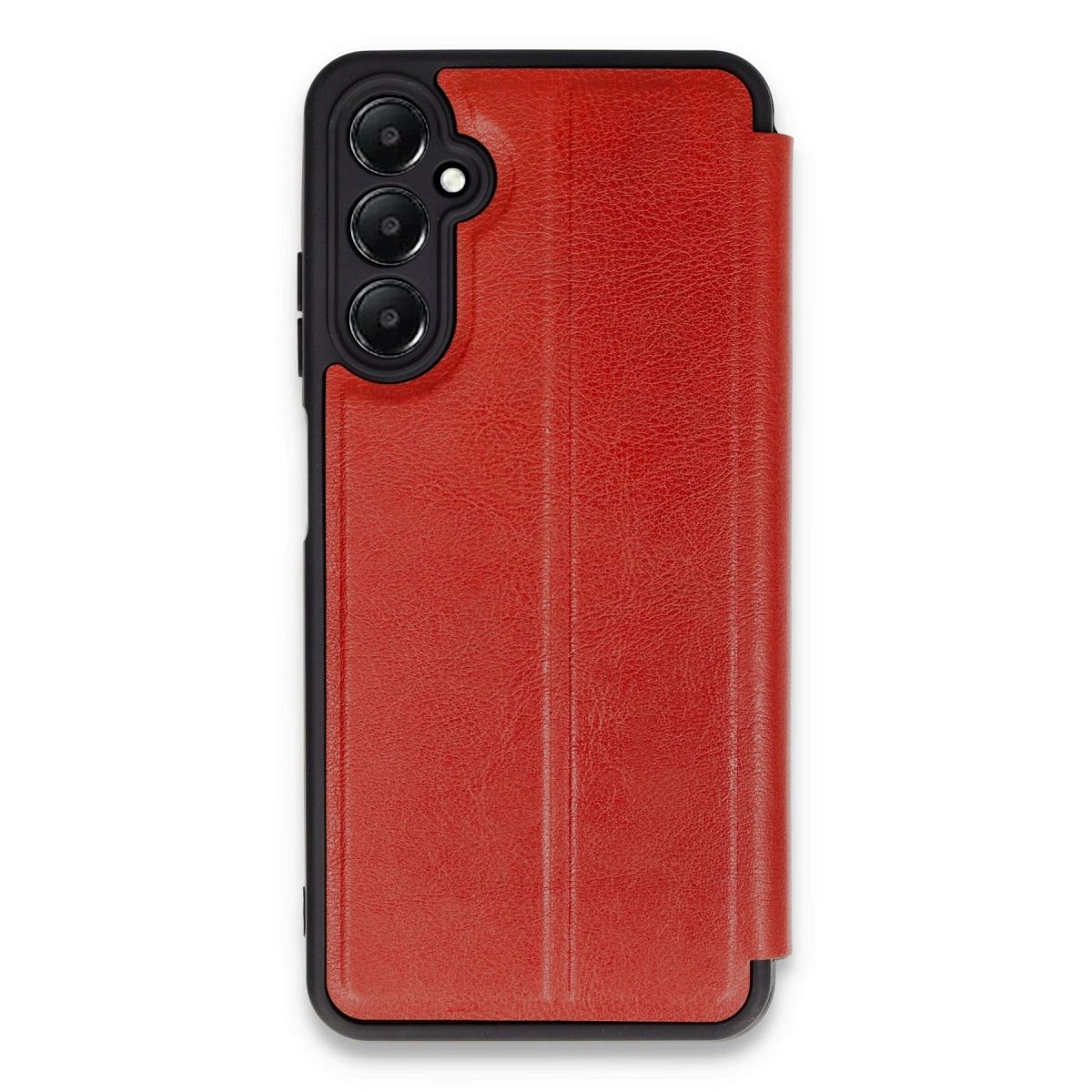 Samsung Galaxy A25 5g Kılıf Flip Cover - Kırmızı