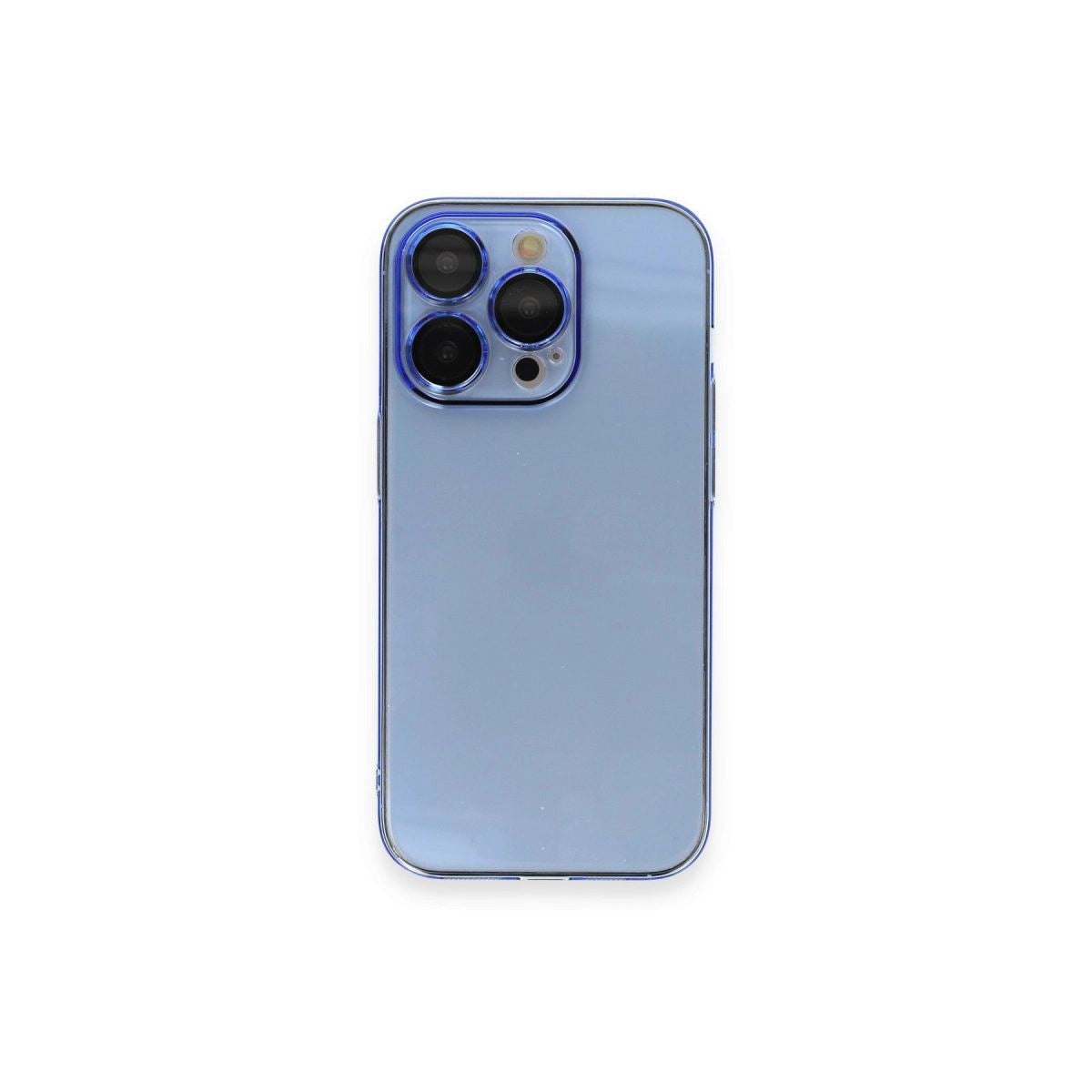 Apple İphone 14 Pro Kılıf Armada Lensli Kapak - Sierra Blue