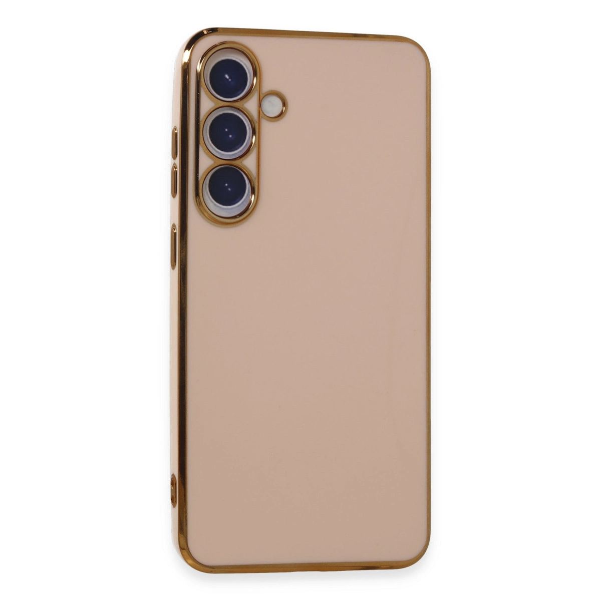 Samsung Galaxy S24 Kılıf Volet Silikon - Pembe