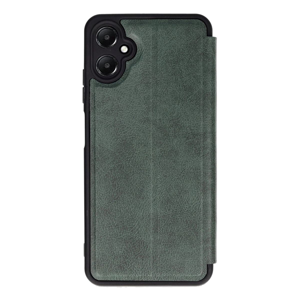 Samsung Galaxy A05 Kılıf Flip Cover - Koyu Yeşil