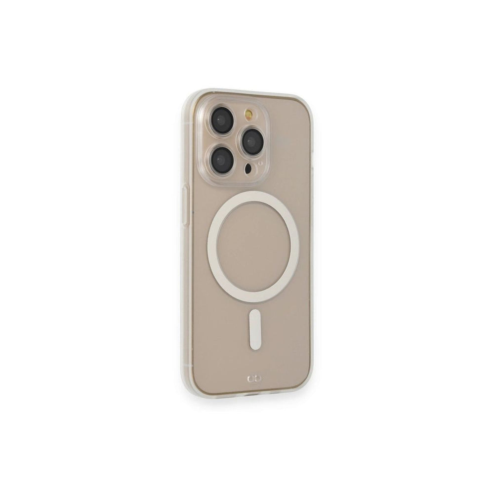 Apple İphone 14 Pro Kılıf Grand Magneticsafe Kapak - Şeffaf